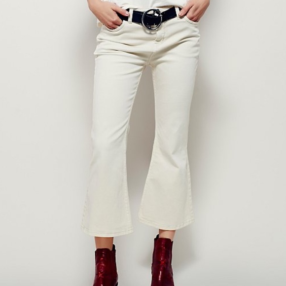 Free People Denim - Free People Chloe Crop Flare